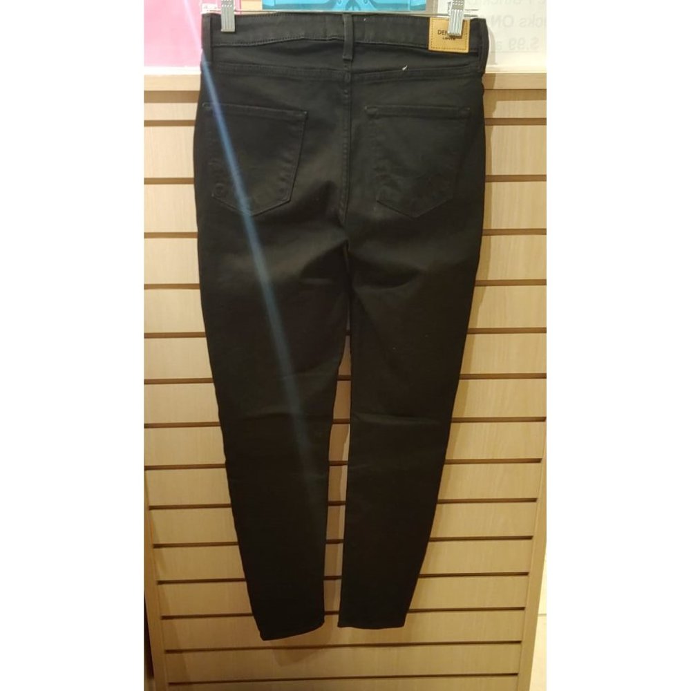 DENİZEN Levi's Women's High-Rise Skinny Jeans --Black - Picture 5 of 9